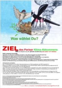 Flyer Militär und Klima